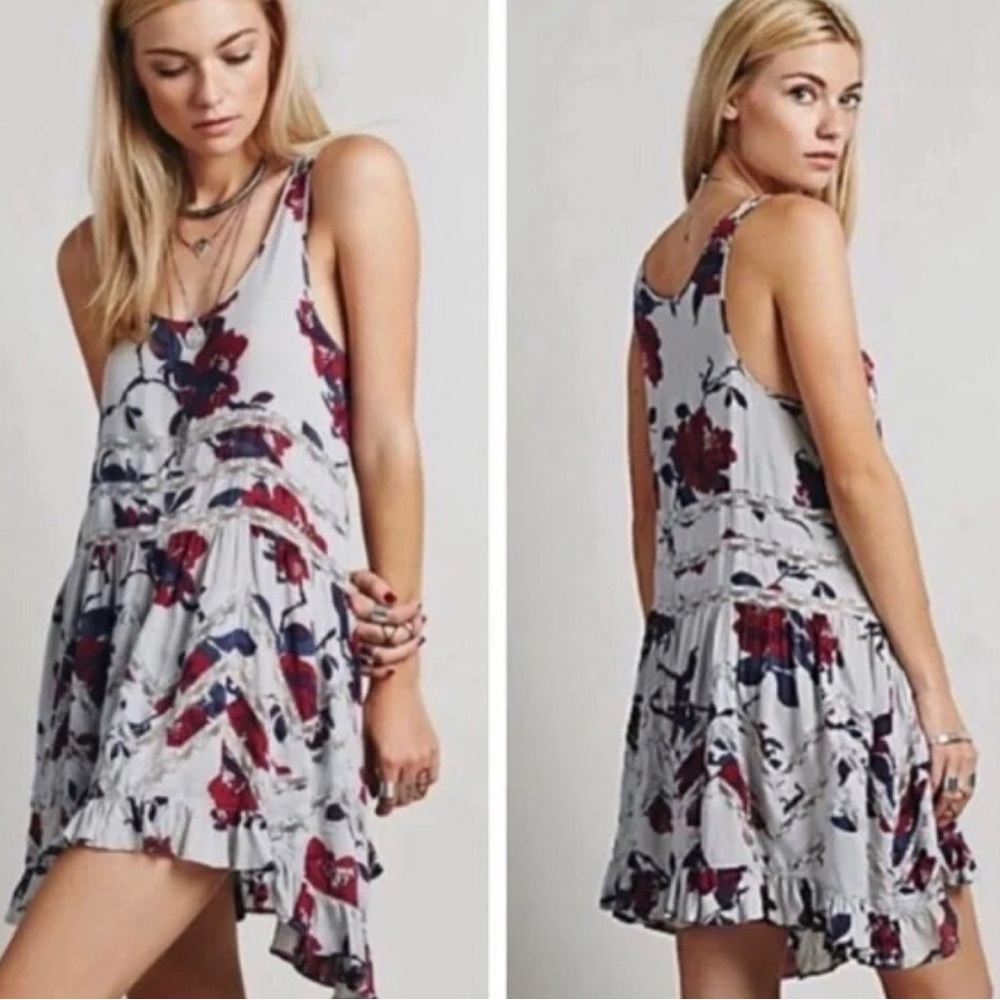 Free People | Voile and Lace Trapeze Dress